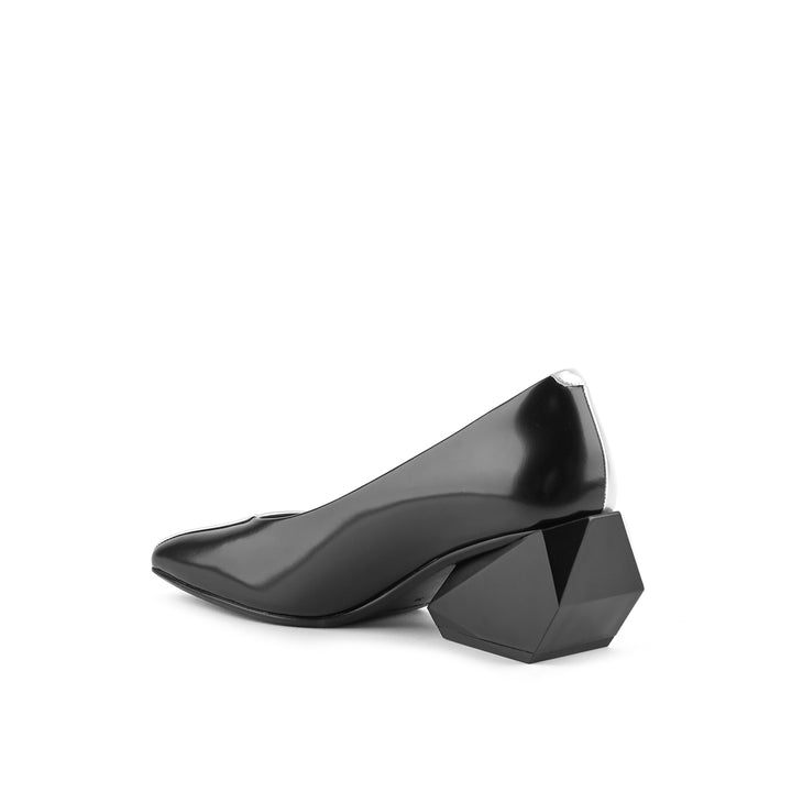 ricky poma mid platinum black 4 angle in