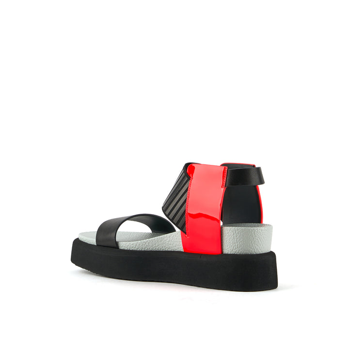 rico sandal ii fluo red 4 angle in