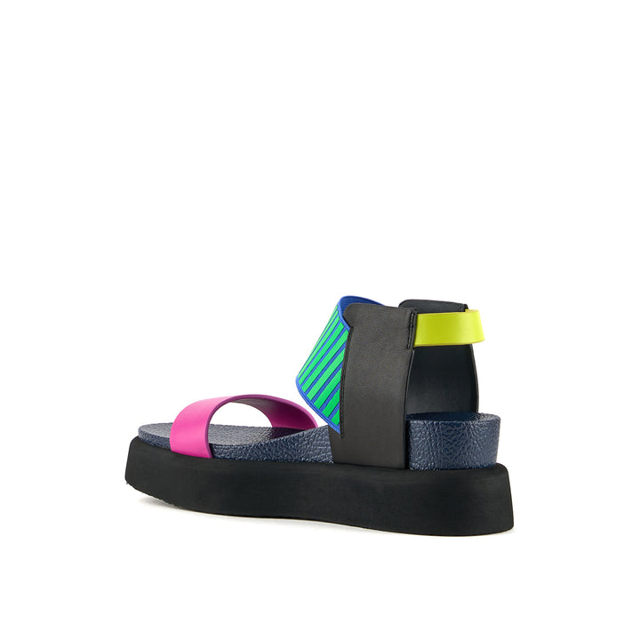 rico sandal ii neon flair 4 angle in
