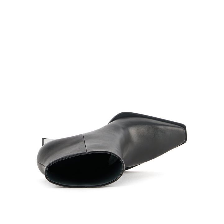 rockit pull on bootie black 5 top view