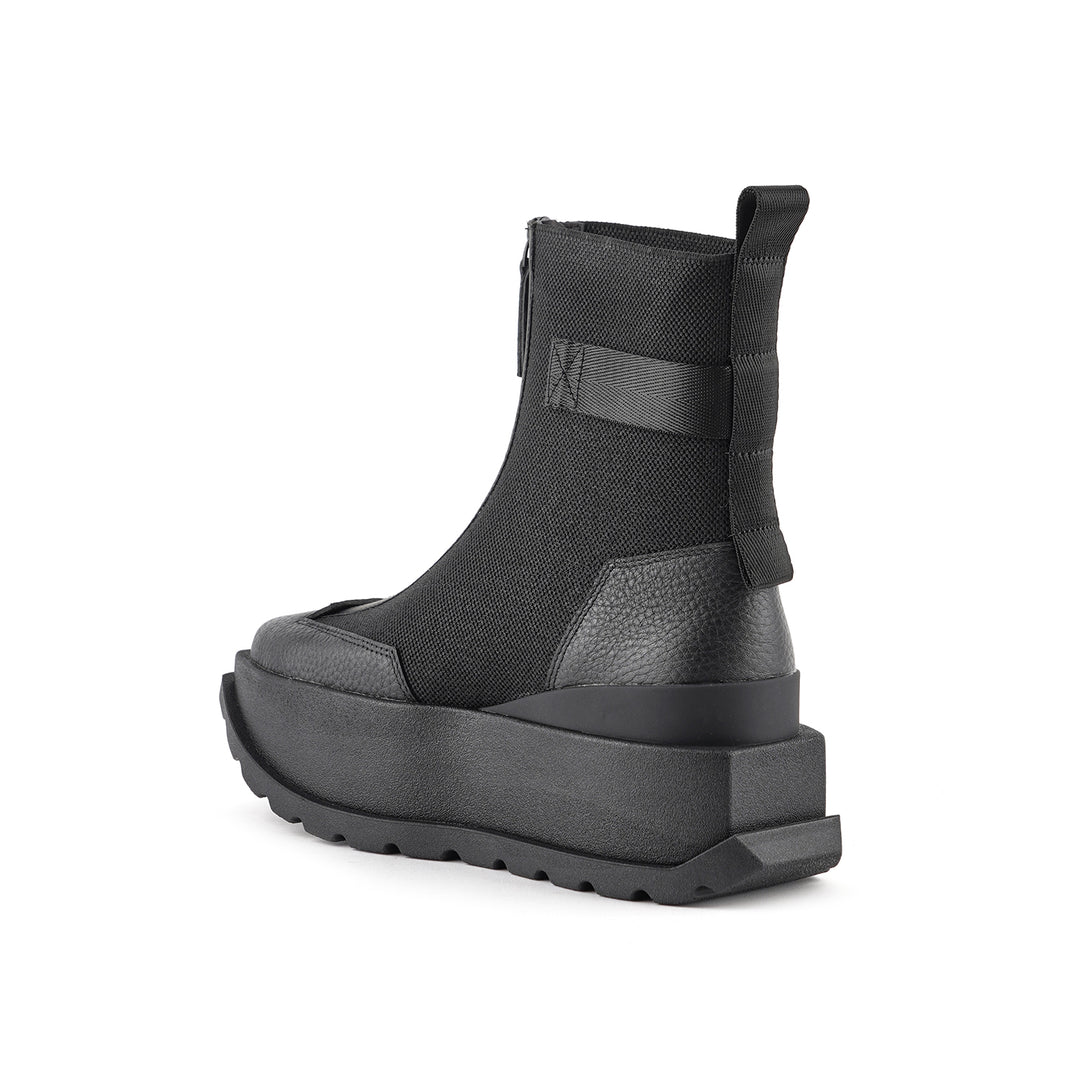 roko bootie iii black 4 angle in