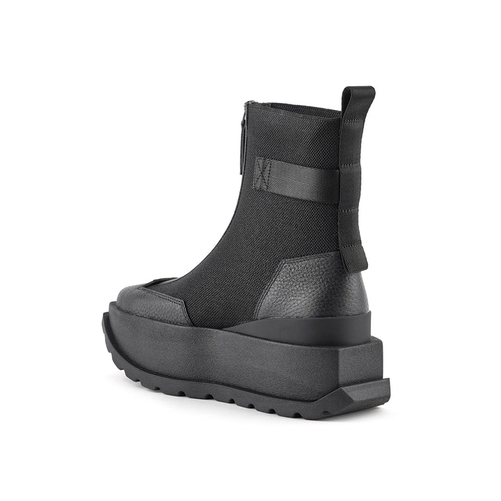 roko bootie iii black 4 angle in