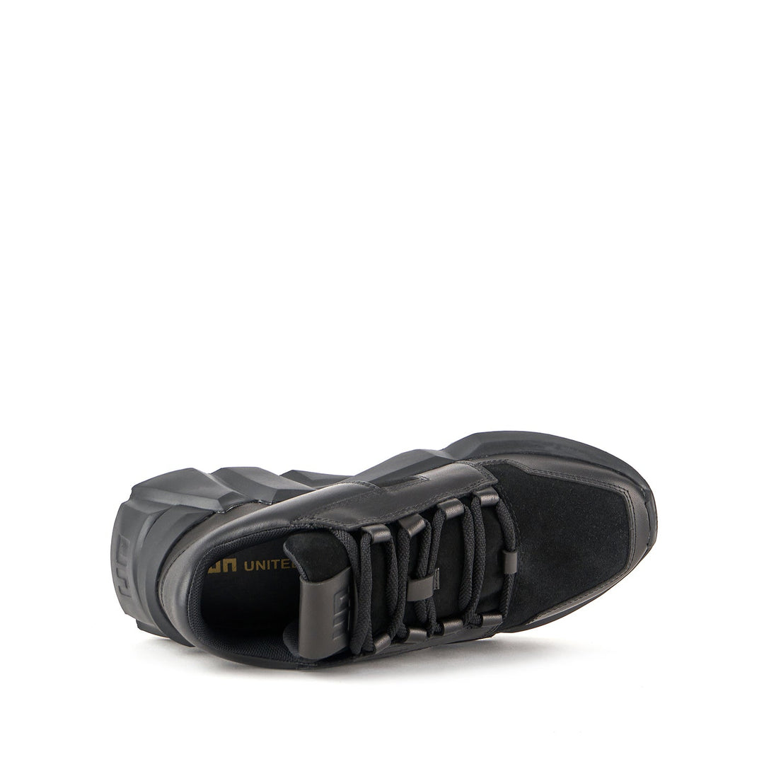 space kick jet lo mens black ii 5 top view