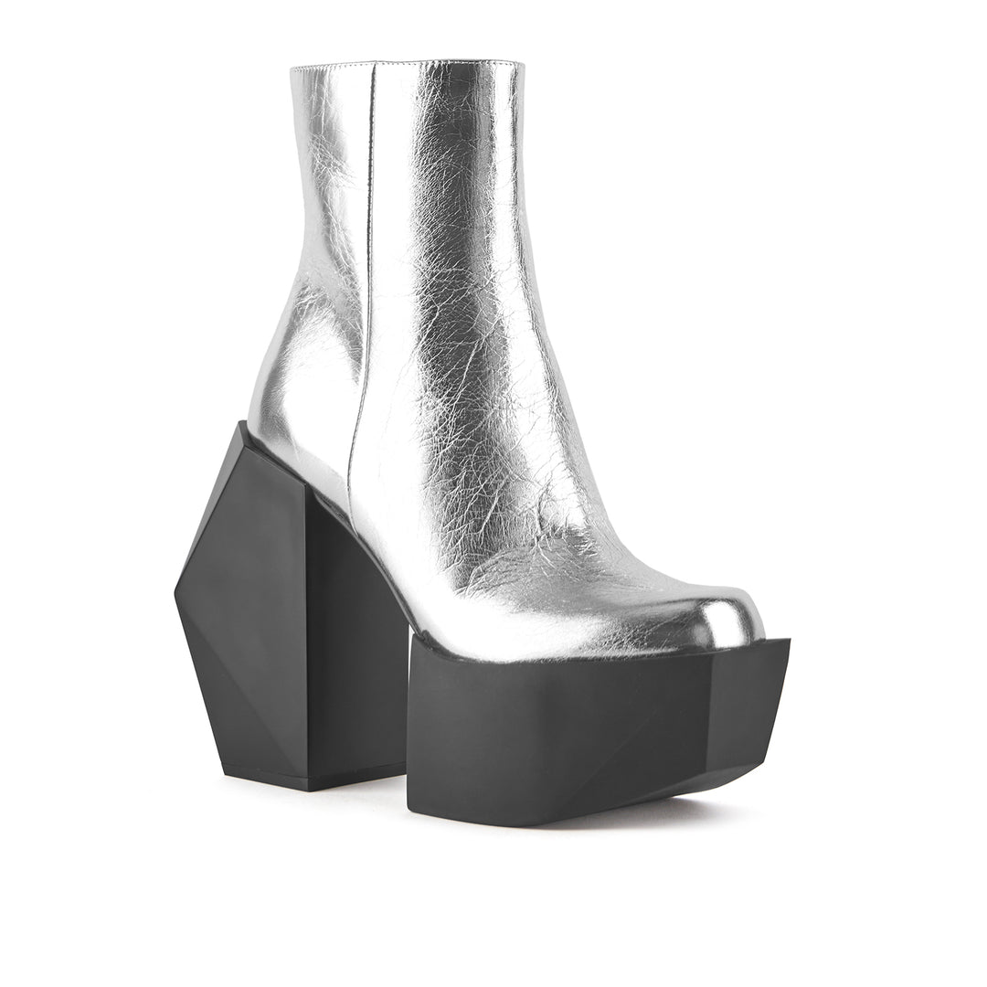 stage boot silver 2 angle out view