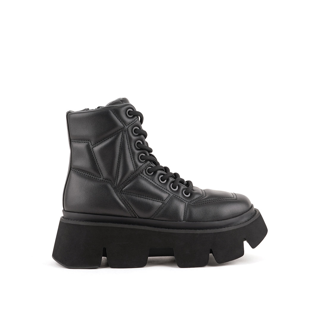stomper puffy combat black 1 outside