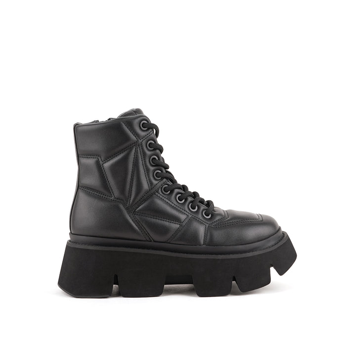 stomper puffy combat black 1 outside