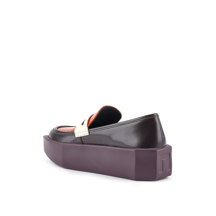 stone loafer lo cocoa mix 4 angle in