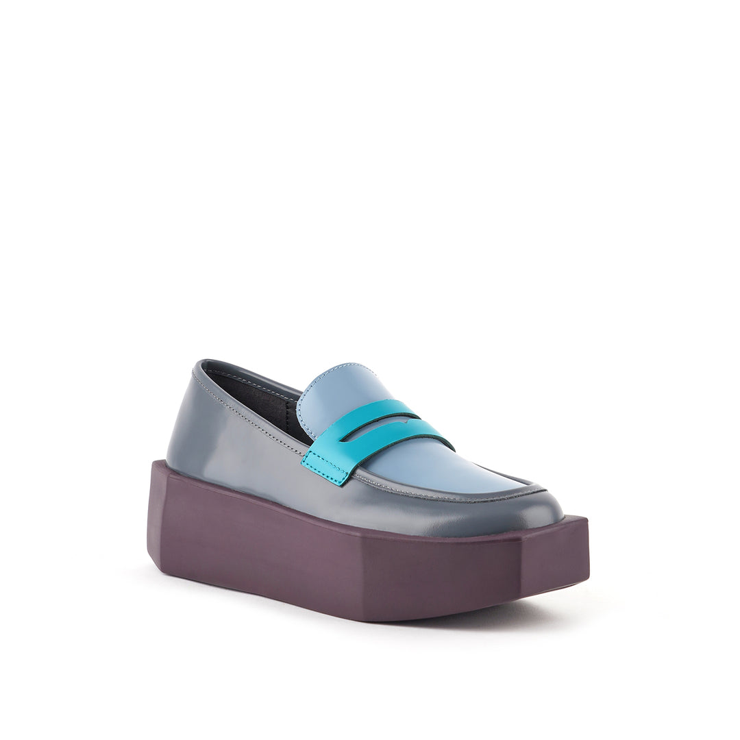 stone loafer lo future grey 2 angle out