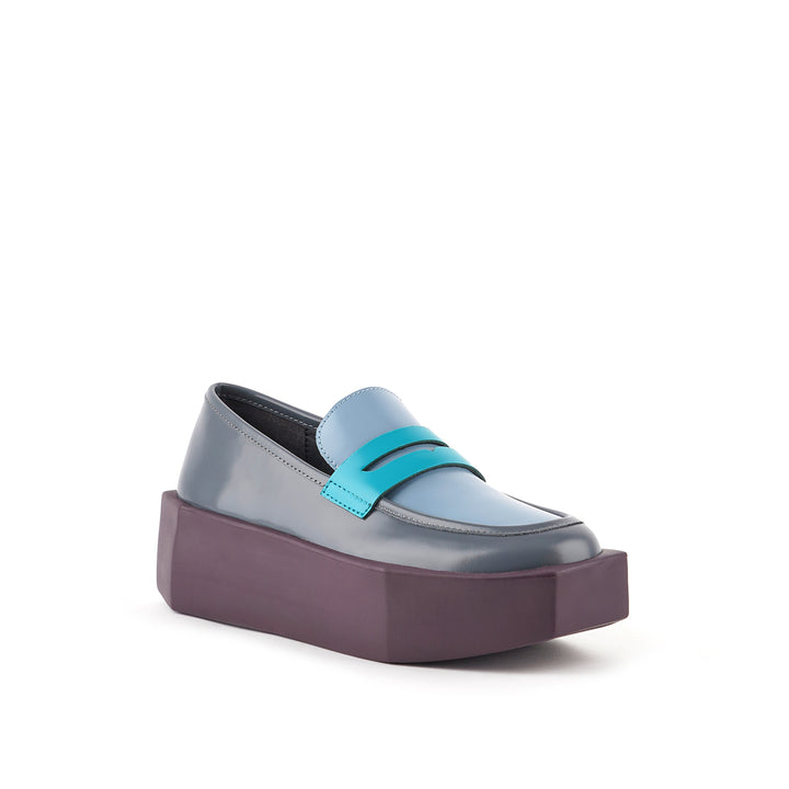stone loafer lo future grey 2 angle out
