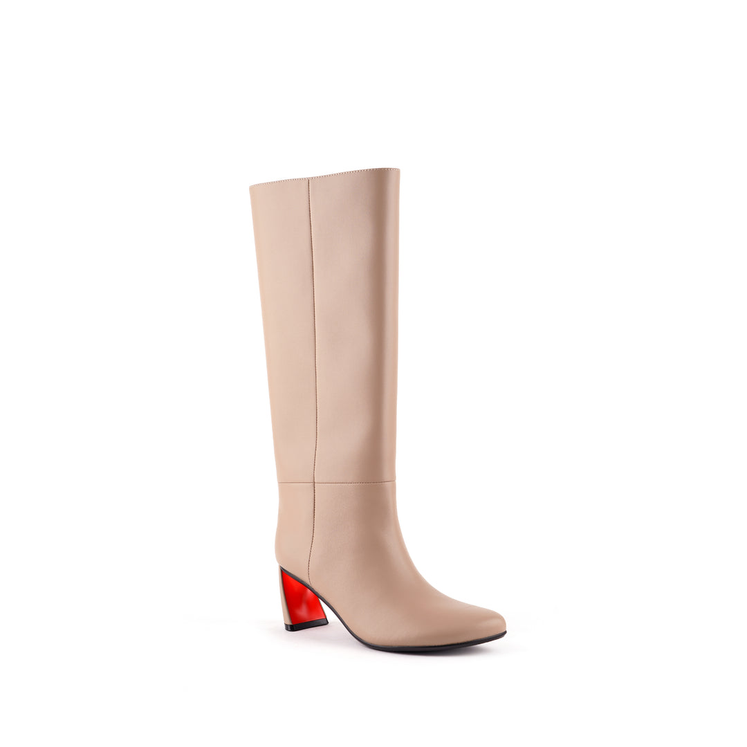 zuma boot mid taupe 2 angle out