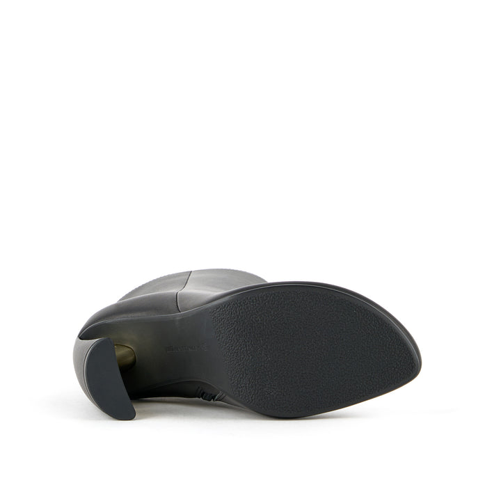 zuma bootie hi black gold 6 bottom view
