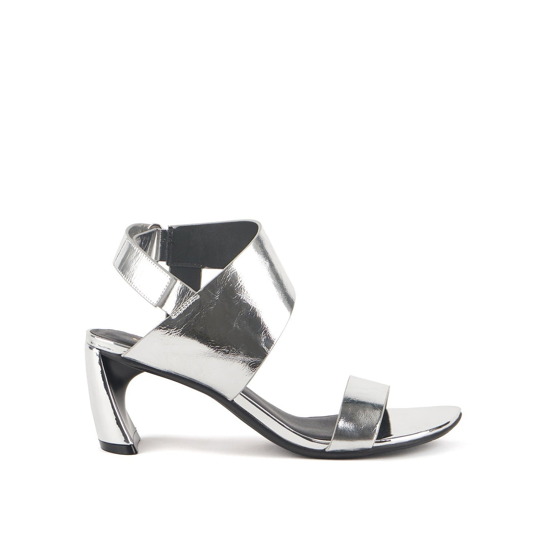 zuma sandal mid silver 1 outside view