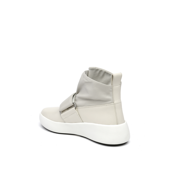flux sneaker white angle in view