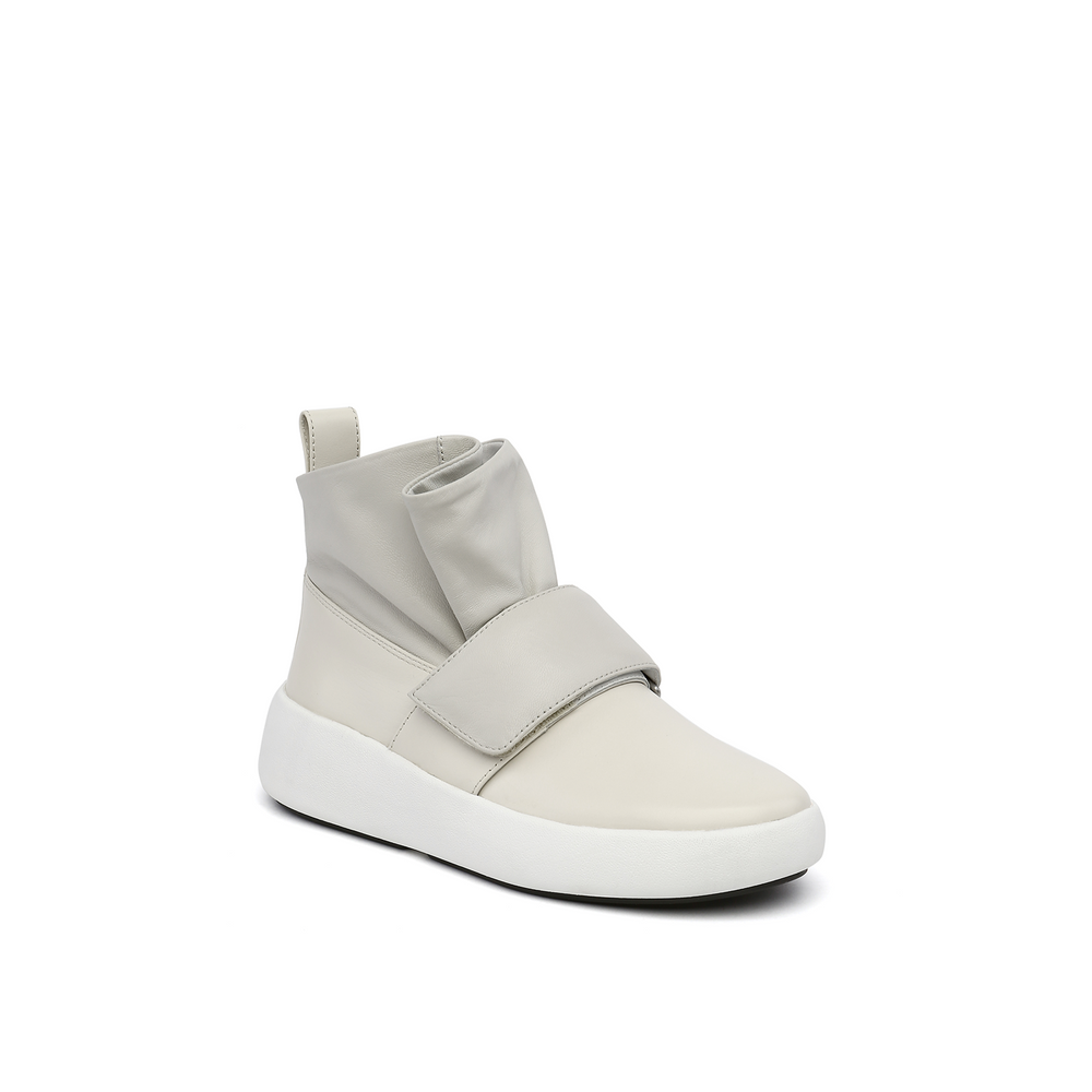 flux sneaker white angle out view