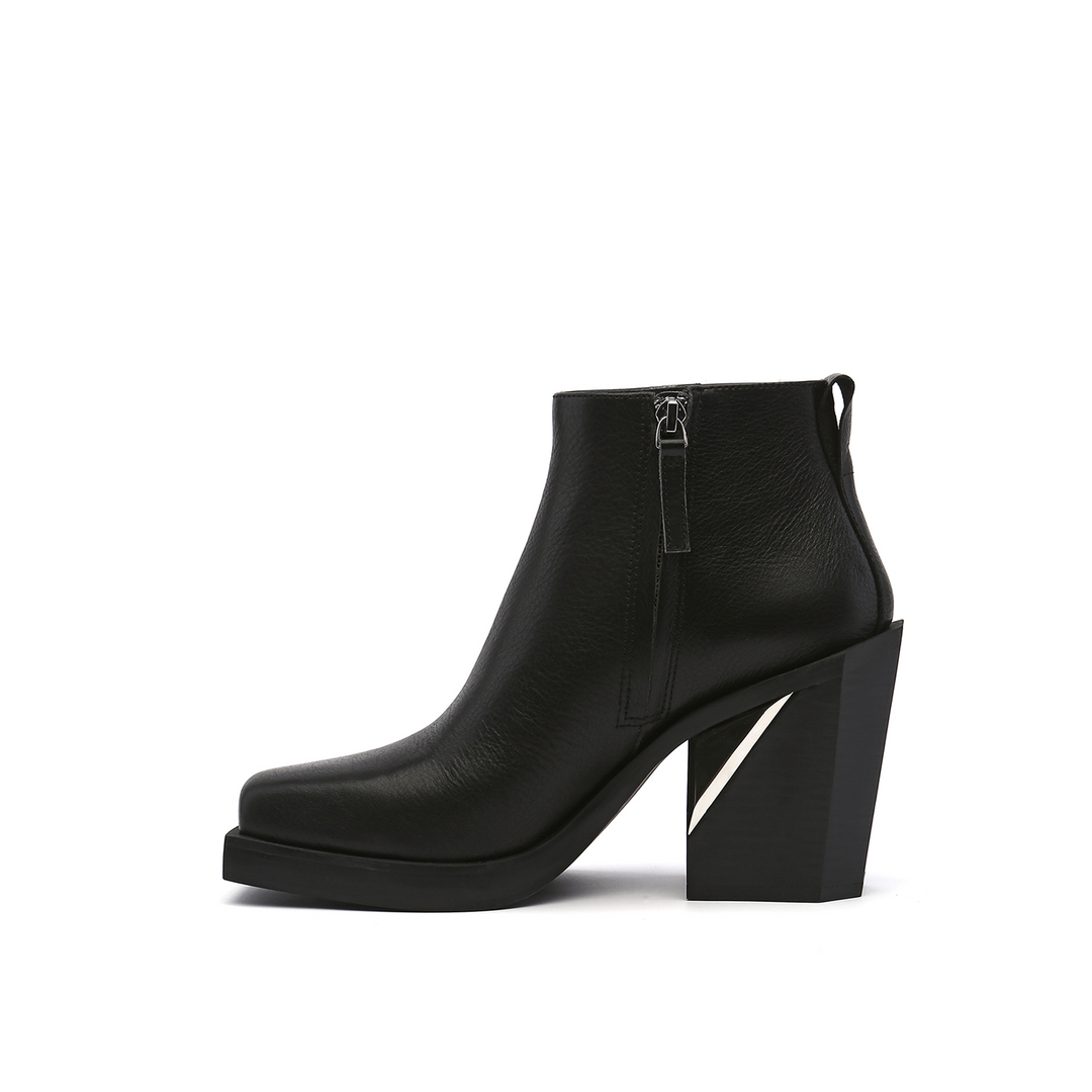 srxun ankle boot womens black in view