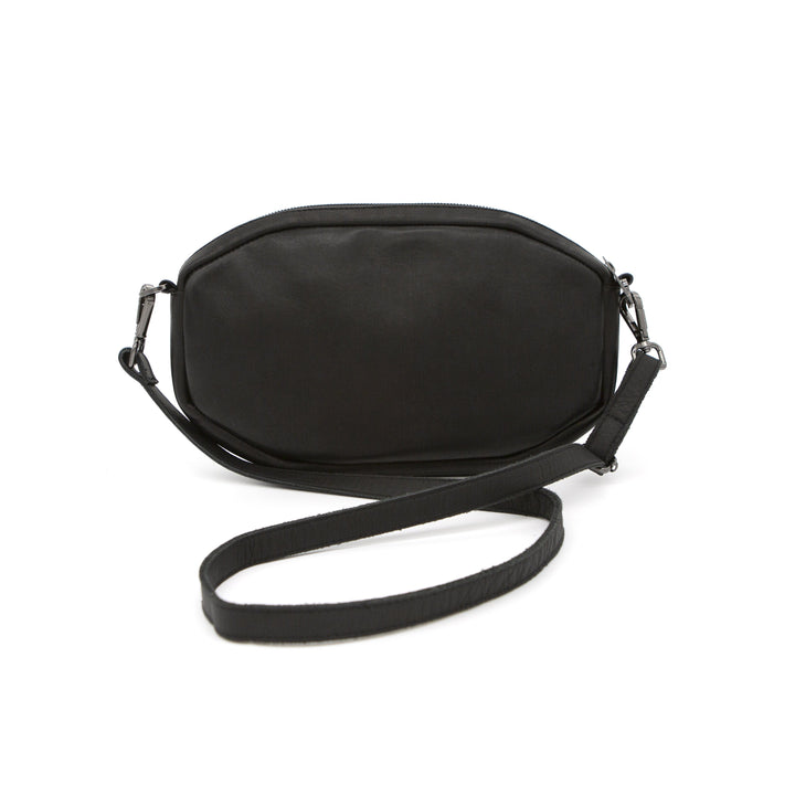 amethyst bag black strap back 3 view aw23