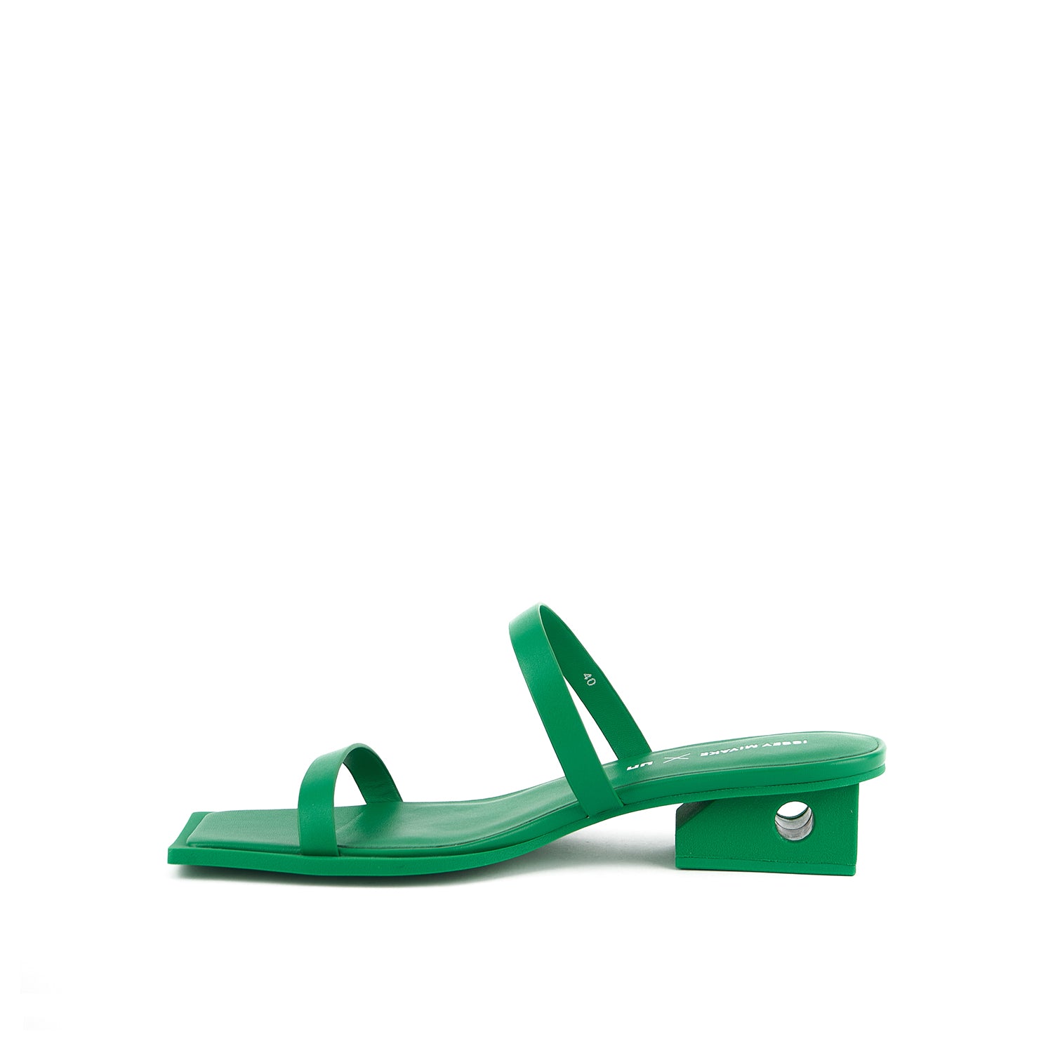 Indiana - Green Leather Sandals
