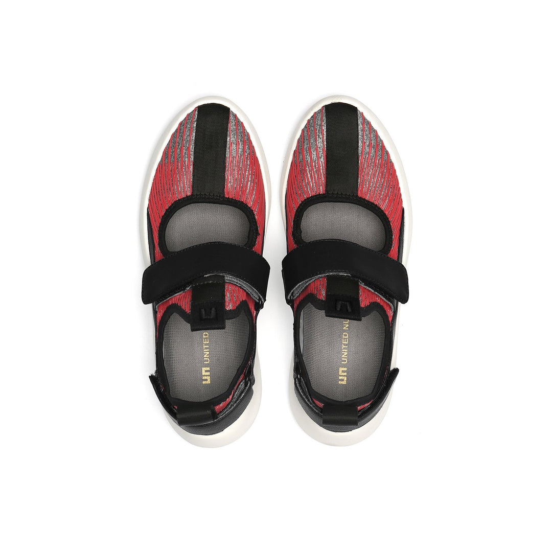 bo mj red + black top view