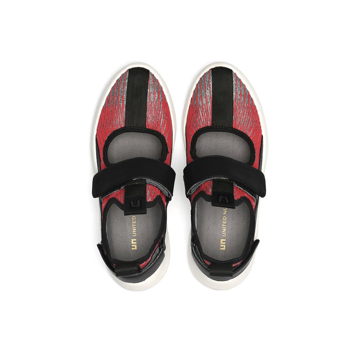 bo mj red + black top view