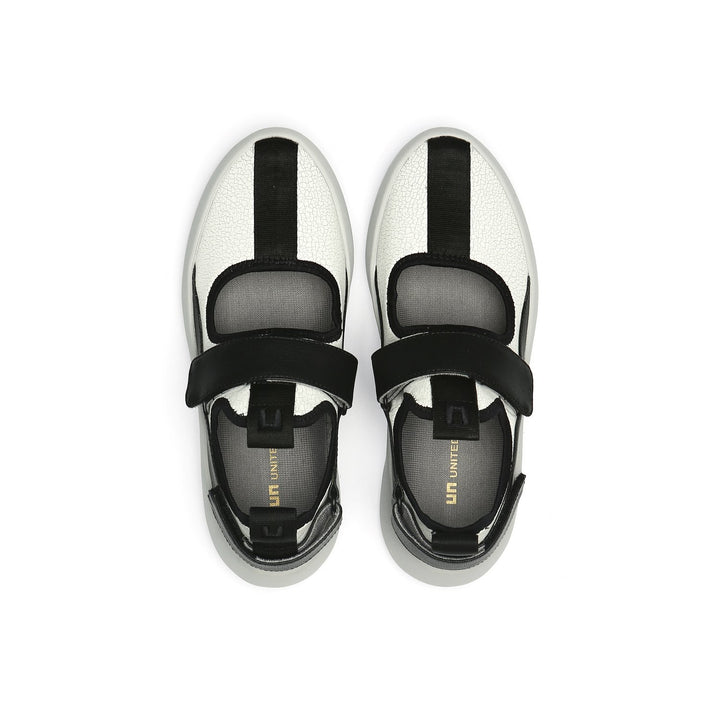 bo mj white + black top view