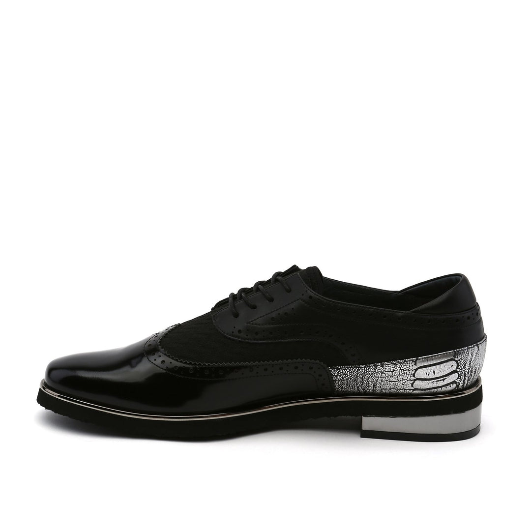 brogue mens black in