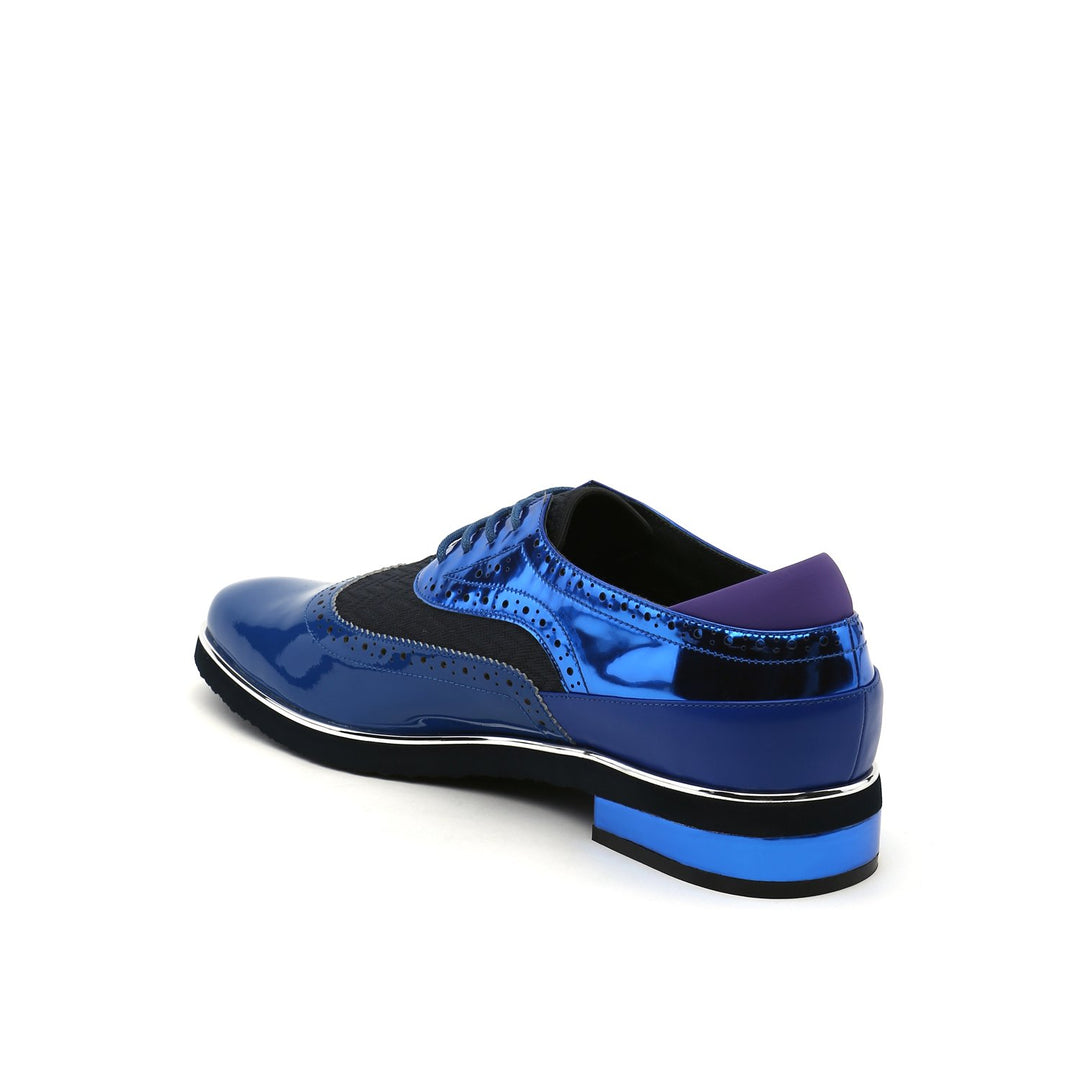 brogue mens cobalt blue angle in