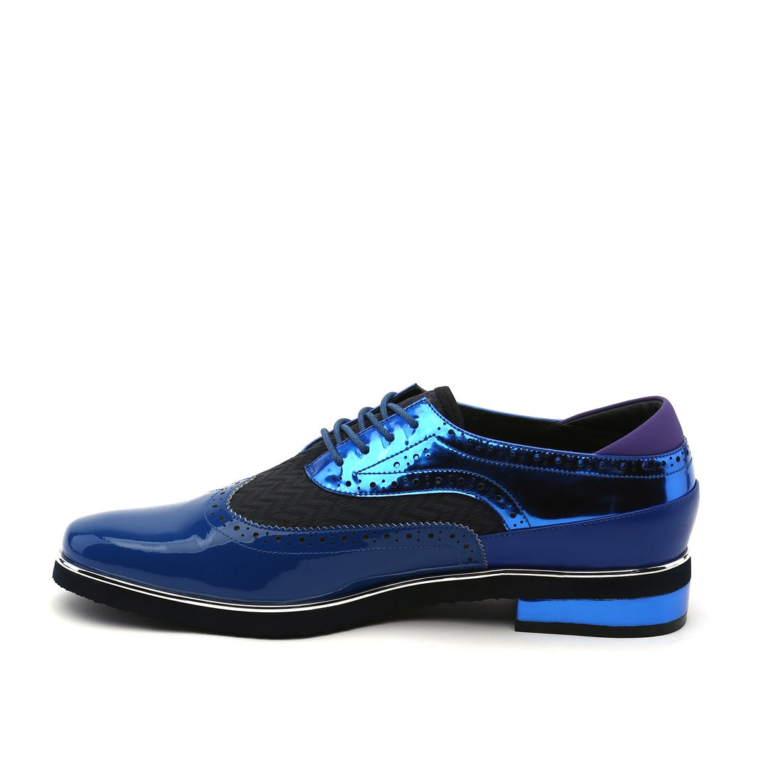 brogue mens cobalt blue in