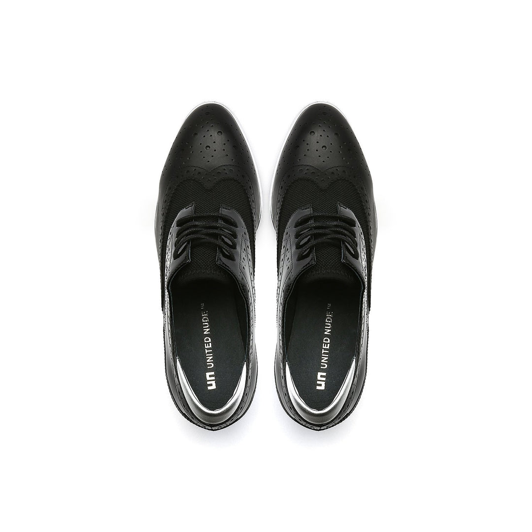 brogue black + marble top view