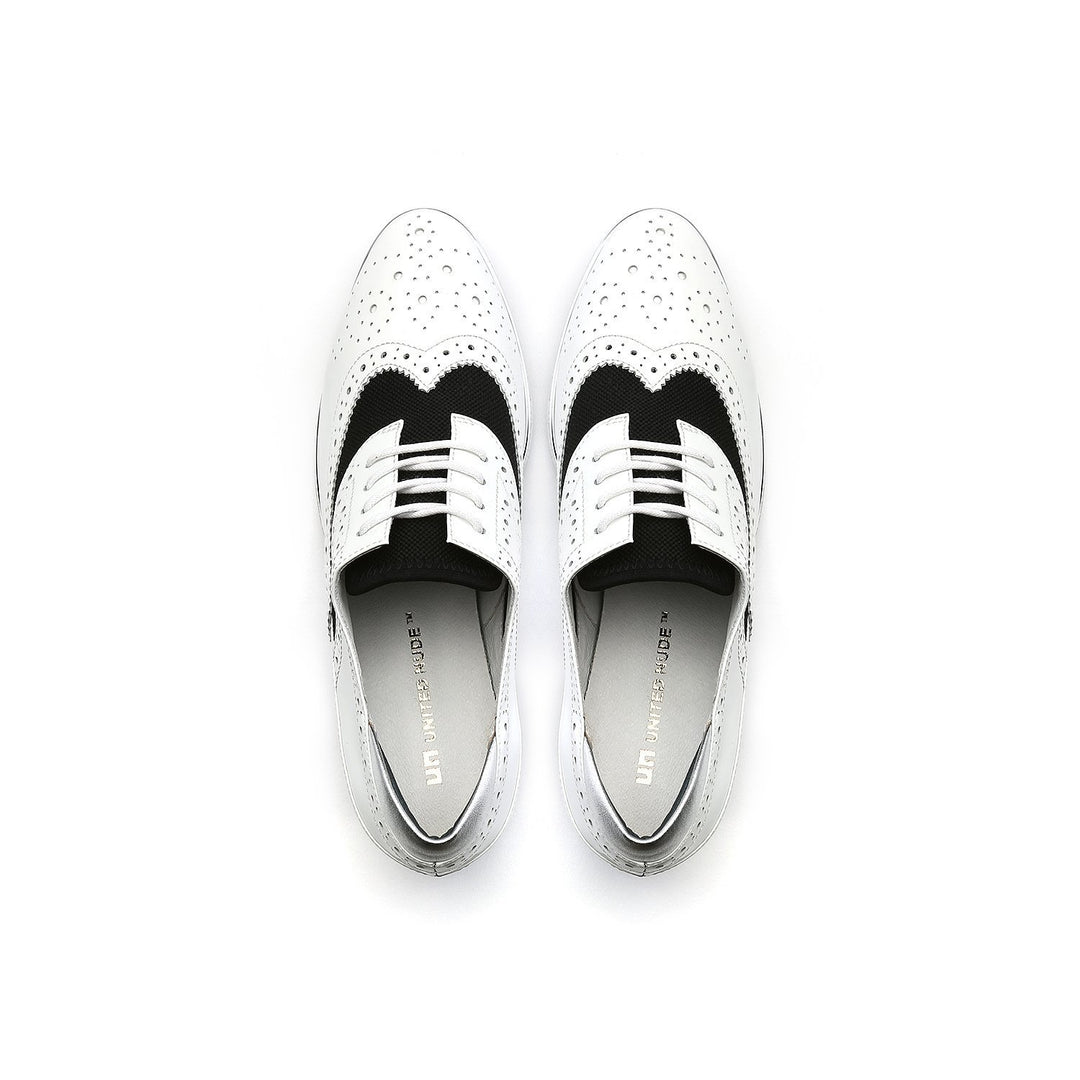 brogue white + marble top view