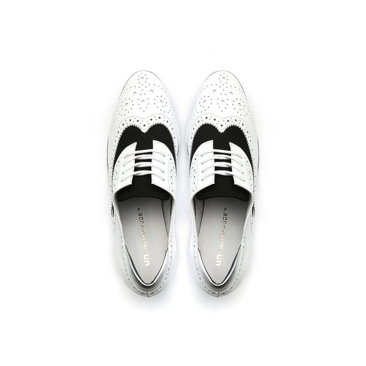 brogue white + marble top view