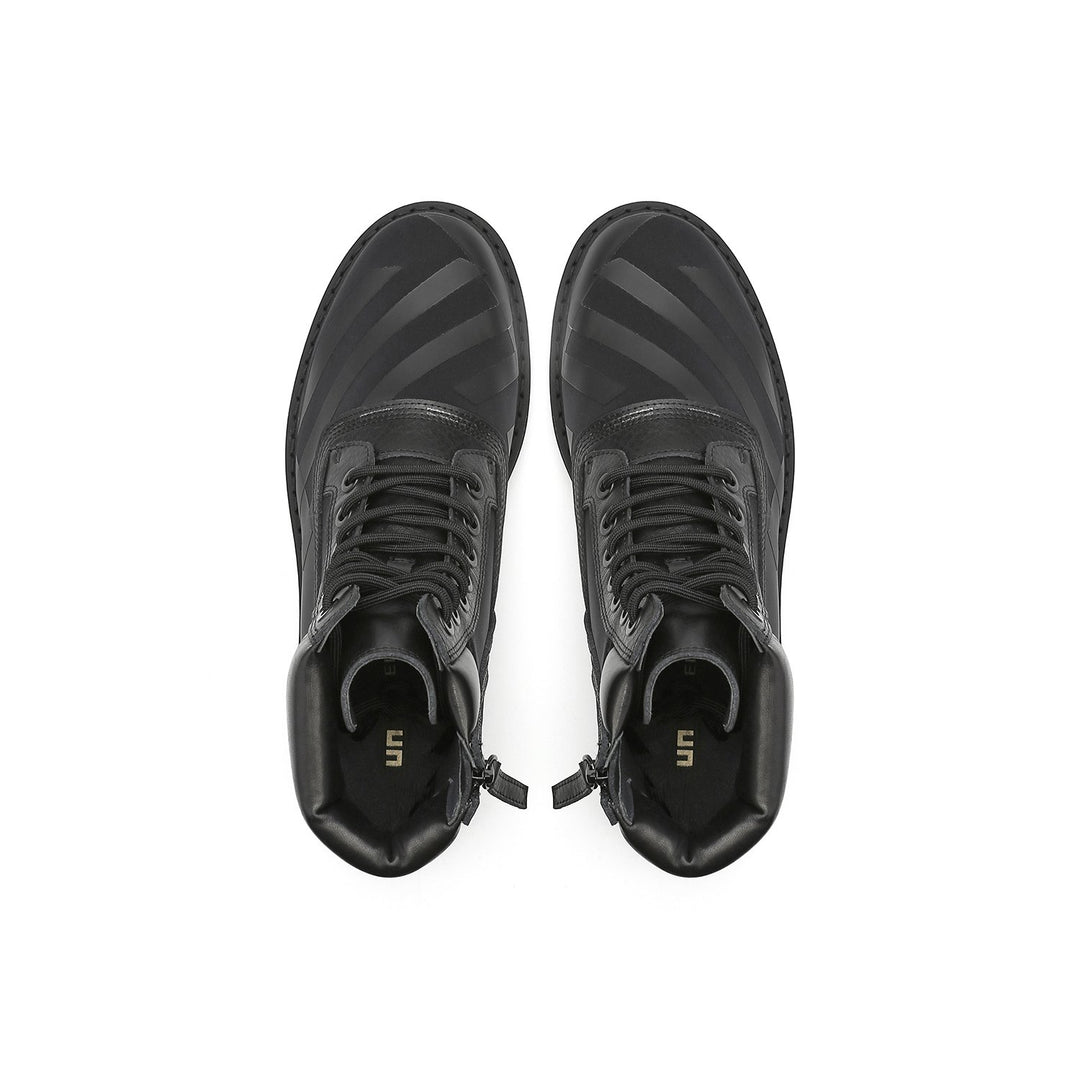 combat calli mens black top view