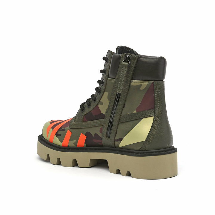 combat calli mens camouflage angle in view