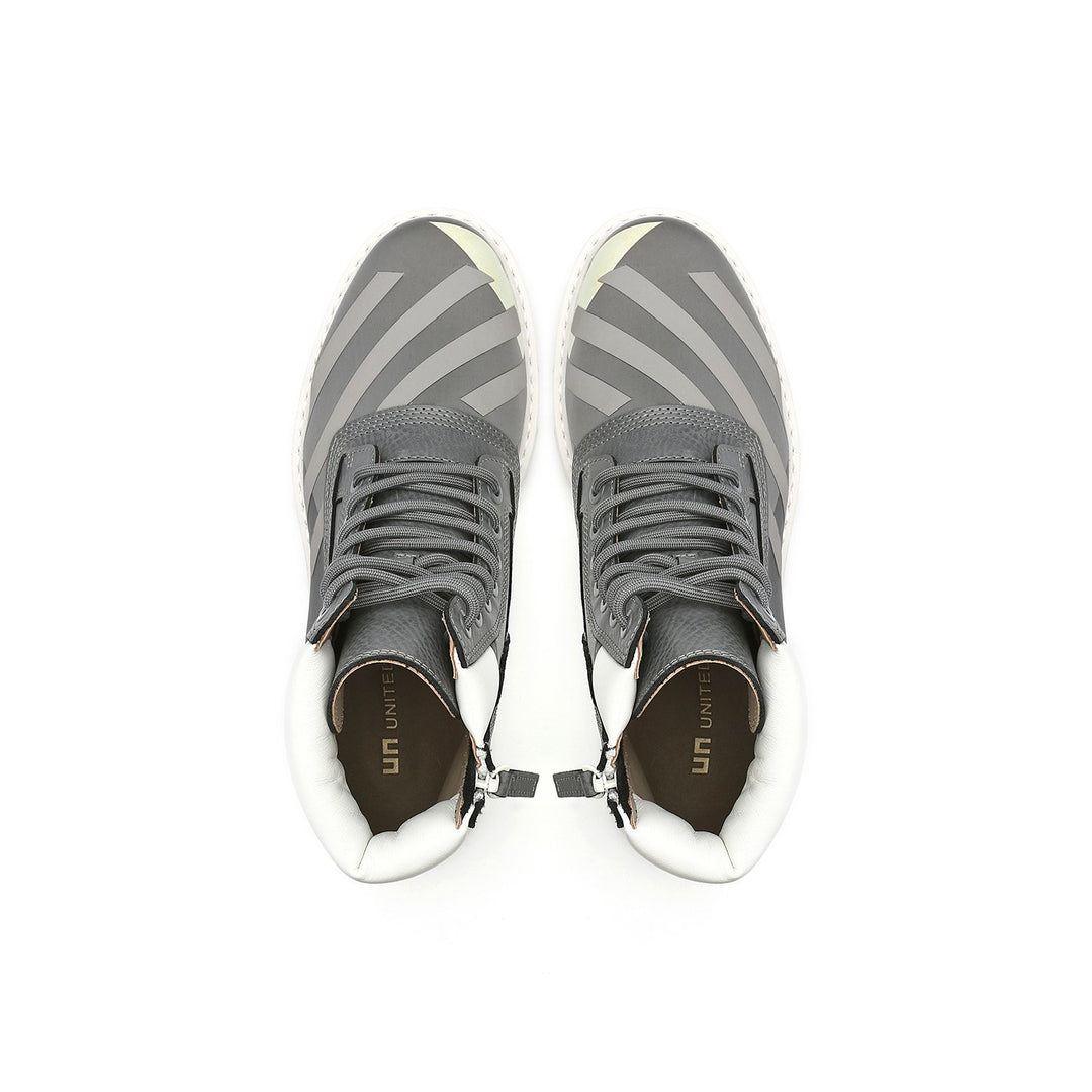 combat calli mens grey top view