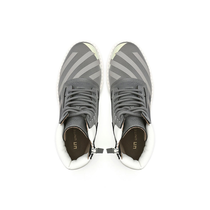 combat calli mens grey top view