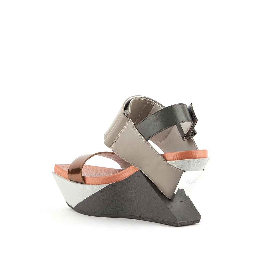 delta wedge sandal bohemian angle in view