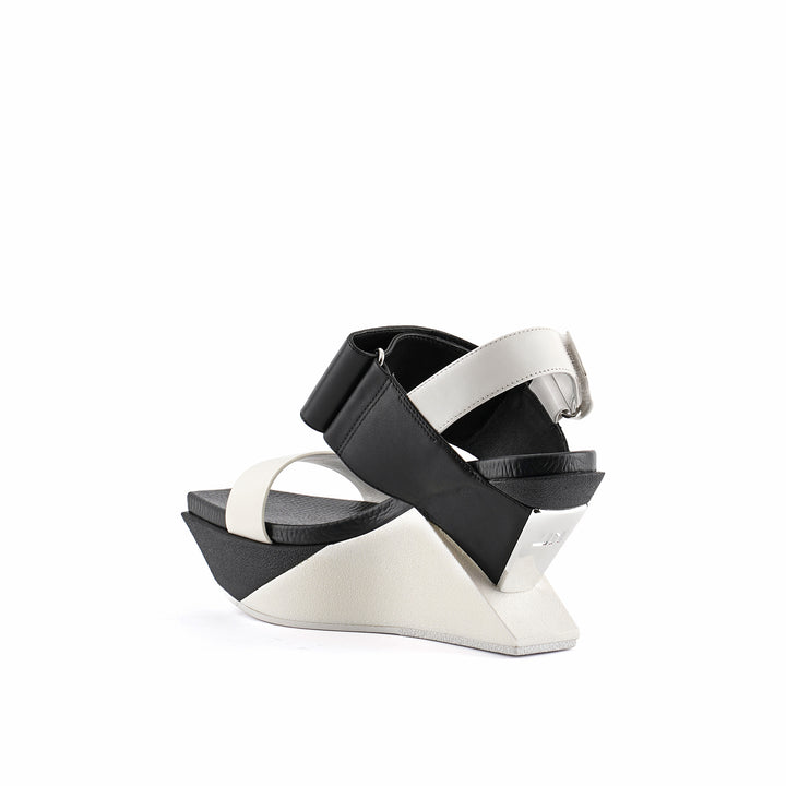 delta wedge sandal mono angle in view