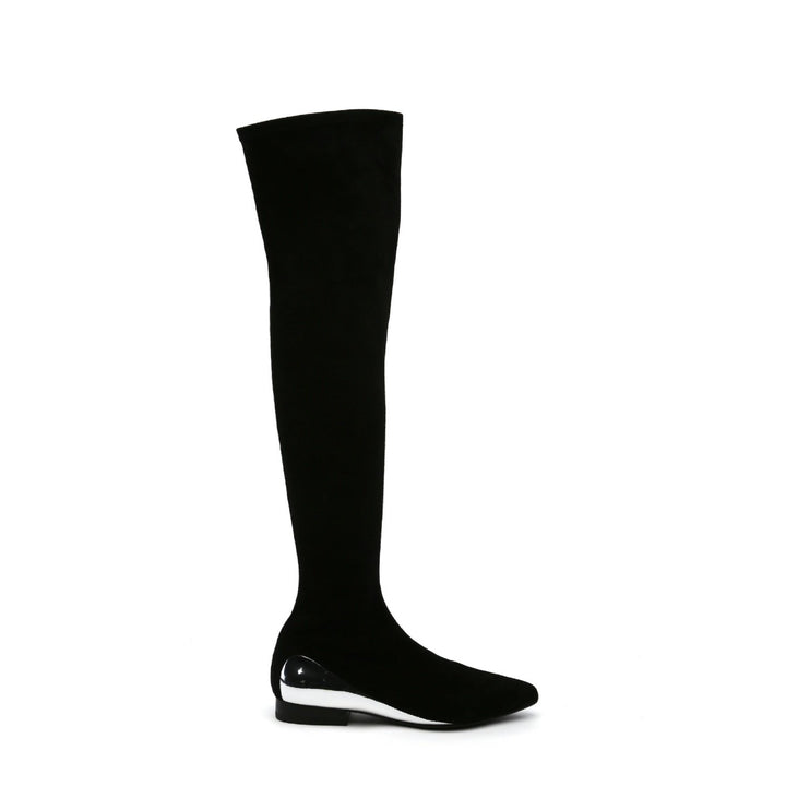 flow thigh boot lo black out