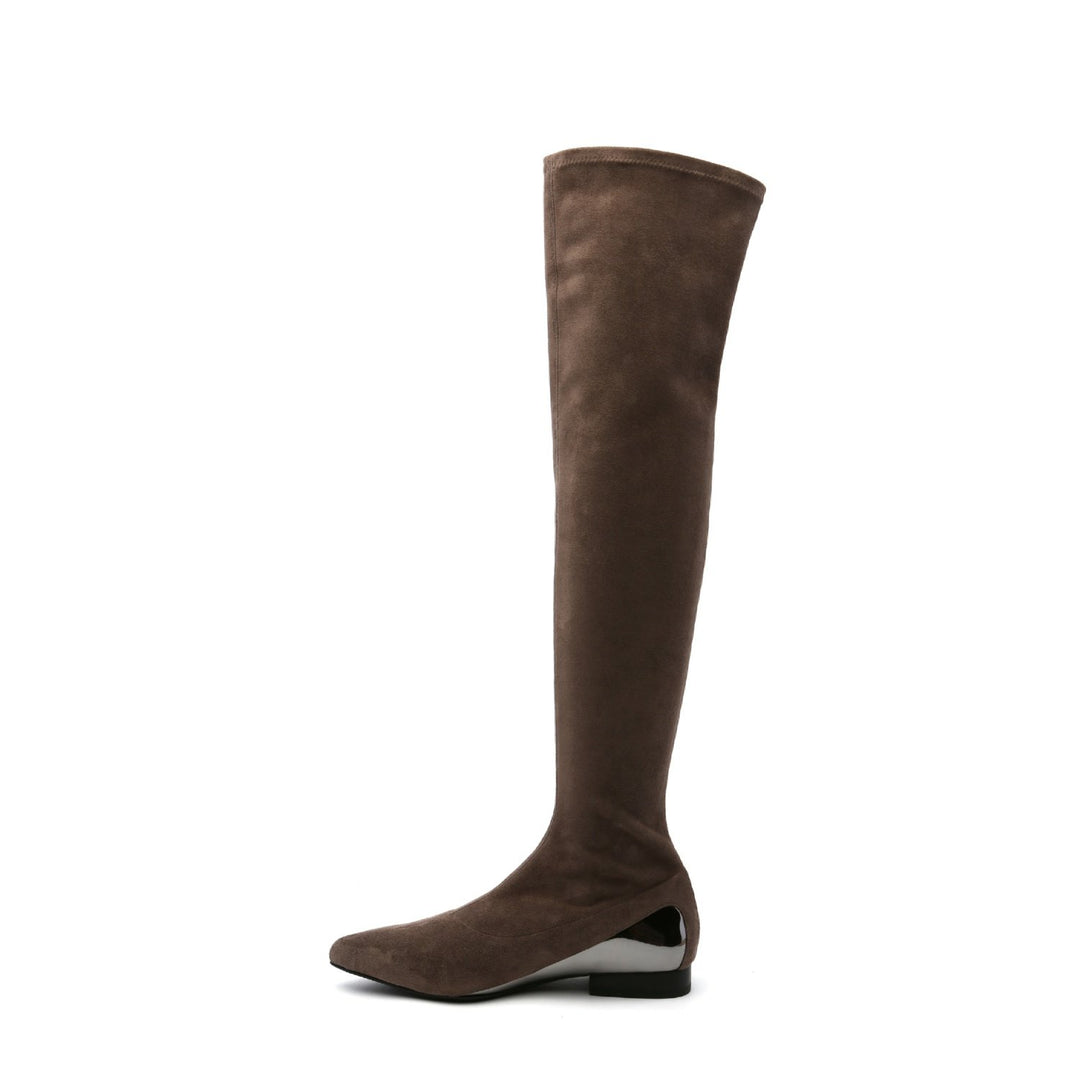 flow thigh boot lo sand in
