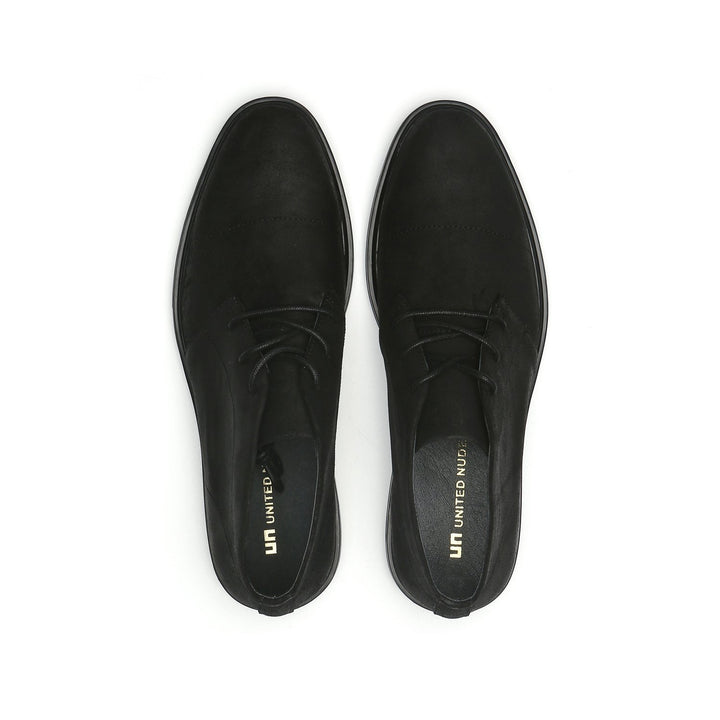 flx desert mens black + black top view