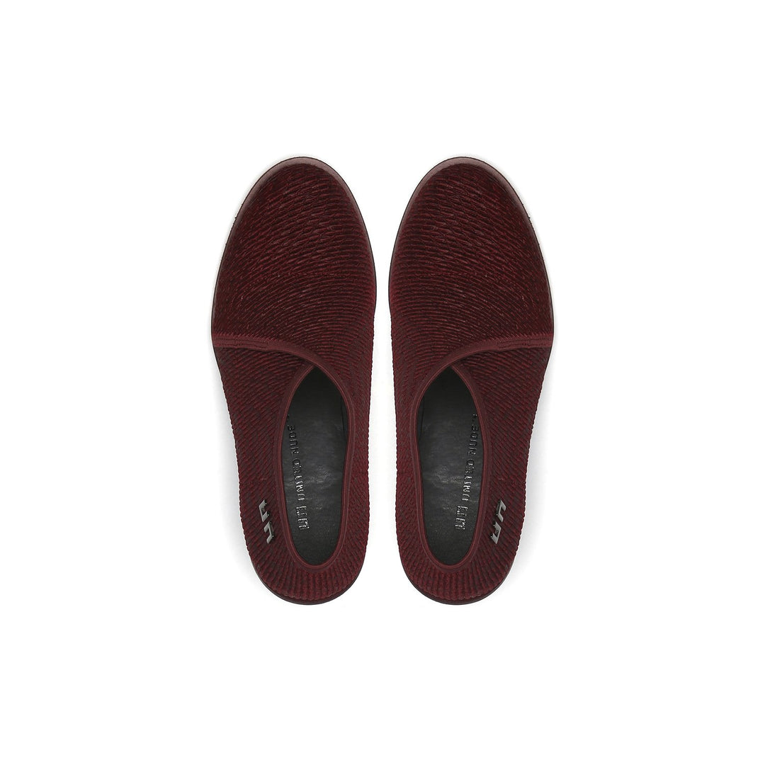 fold base burgundy top view