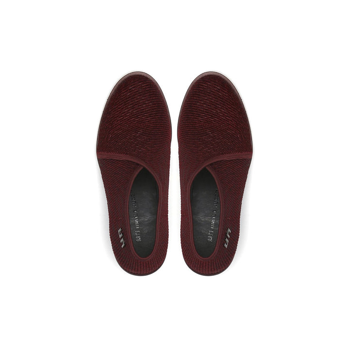 fold base burgundy top view