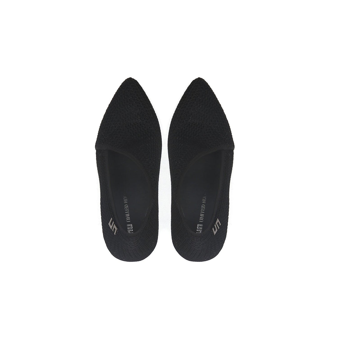 fold lite hi black woven top view