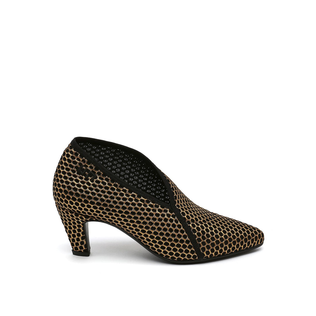 fold lite mid gold mesh out view