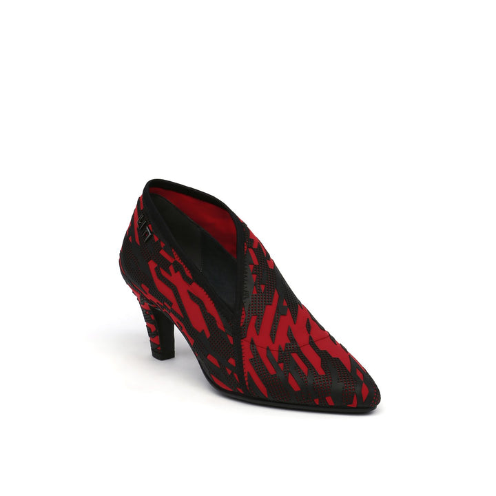 fold lite mid red geo angle out