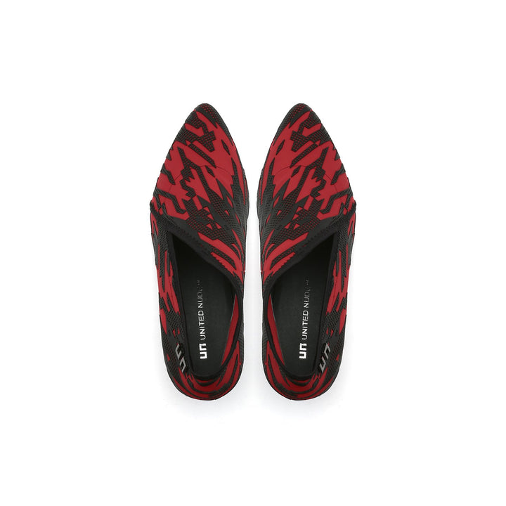 fold lite mid red geo top