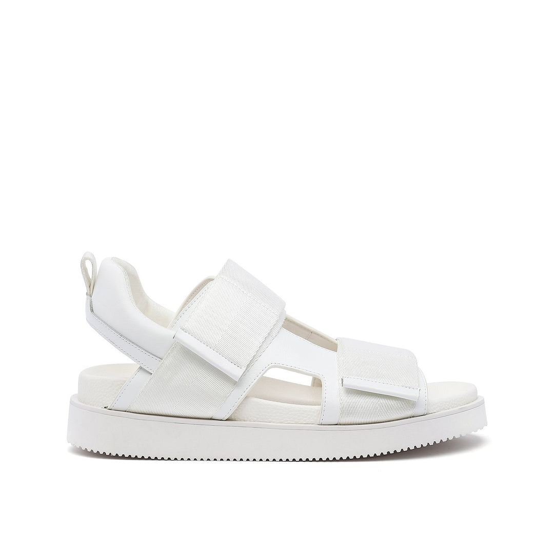 geo sandal mens white out view