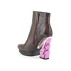 glam square boot umber 4 angle in view aw23