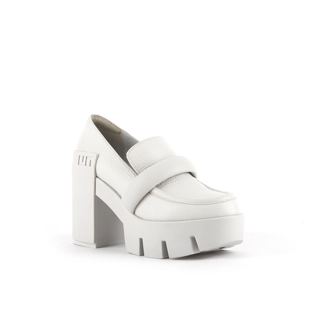 grip loafer mid quiet grey angle out view