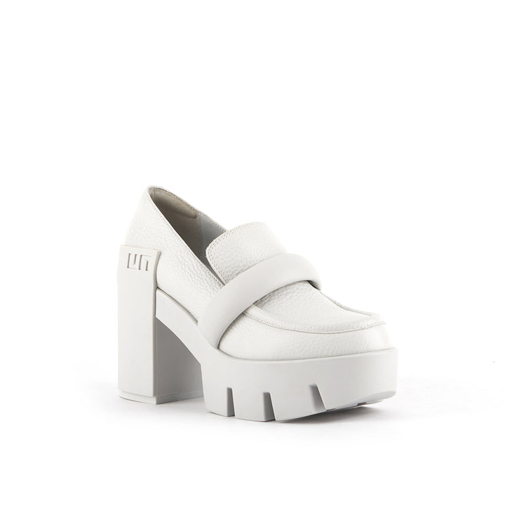 grip loafer mid quiet grey angle out view