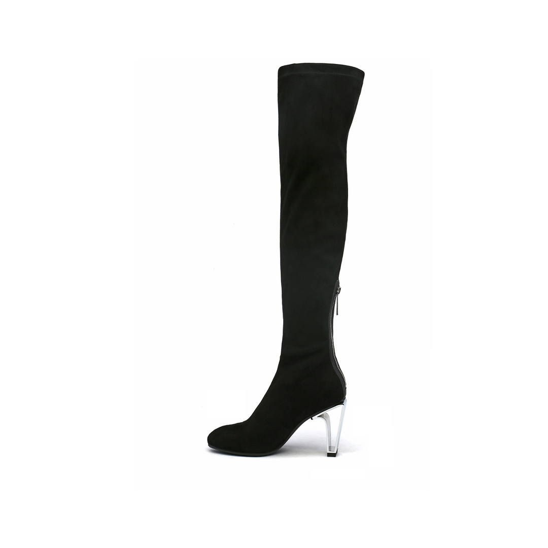 icon tall boot hi black in view